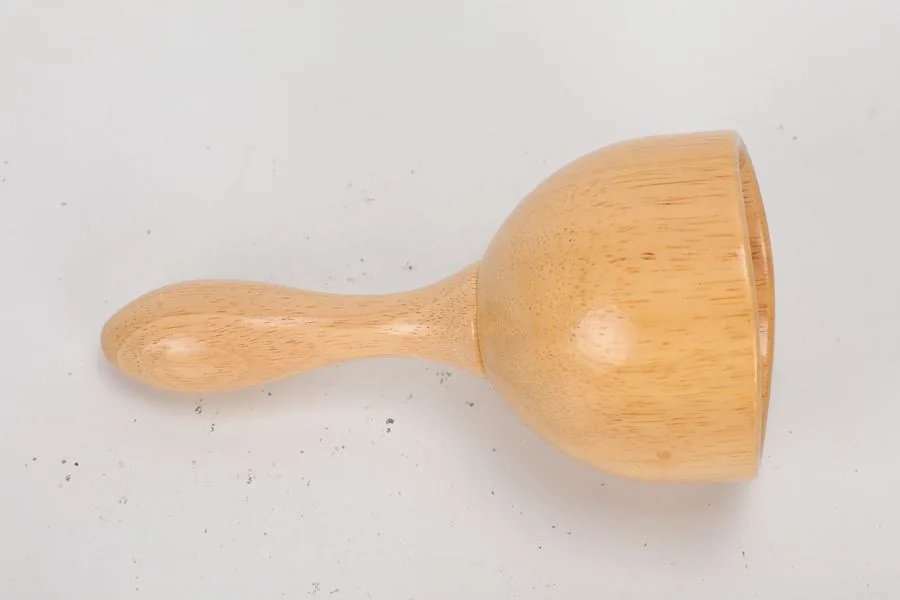 Copa de madera, pieza del kit de maderoterapia