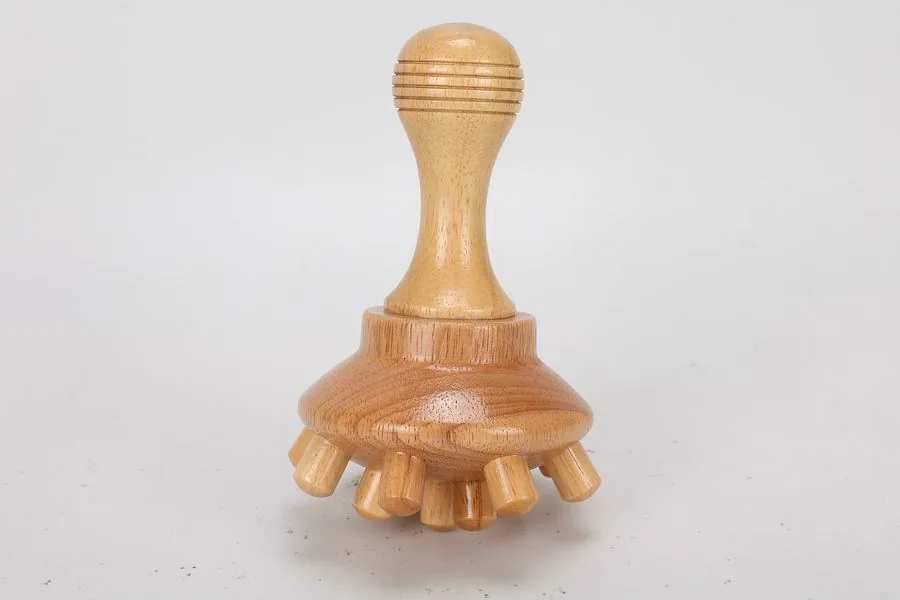 Champiñón de madera, pieza del kit de maderoterapia