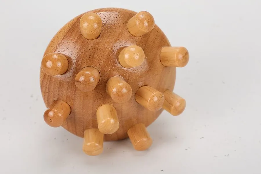 Champiñón de madera, pieza del kit de maderoterapia (4/4)