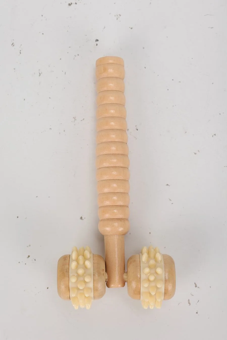 Mini rodillo de madera, pieza del kit de maderoterapia (3/4)