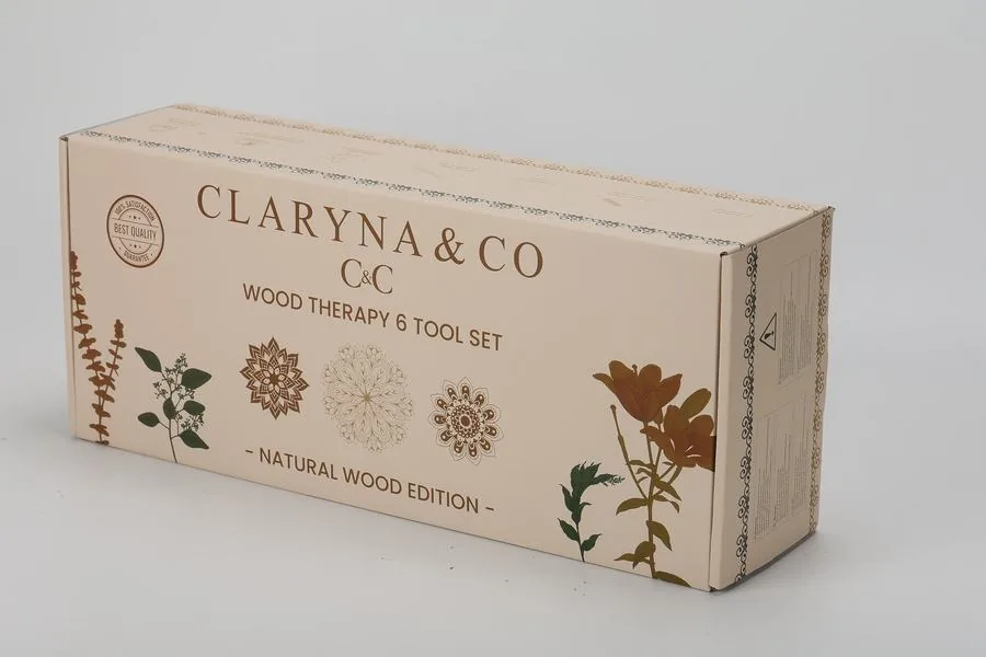 Caja del kit de maderoterapia 6 piezas Claryna & Co (2/5)